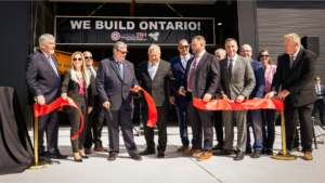 Ribbon Cutting Ceremony at the new OETIO Oro-Medonte Office