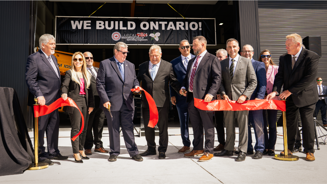 Ribbon Cutting Ceremony at the new OETIO Oro-Medonte Office