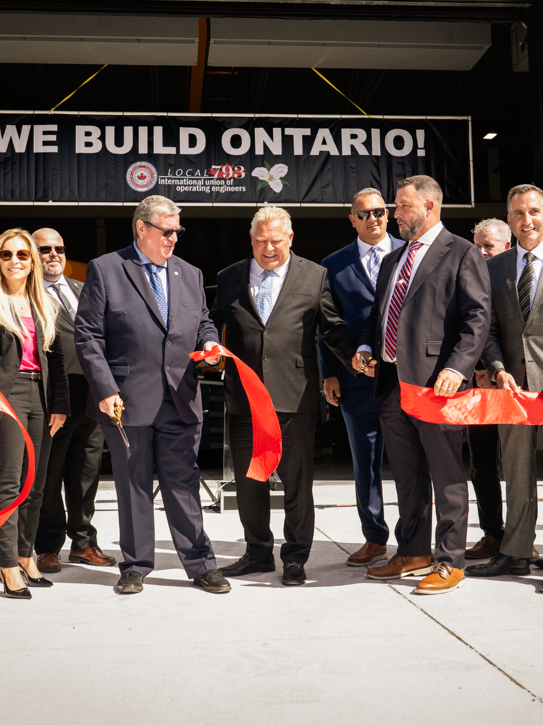 Ribbon Cutting Ceremony at our new office and training campus in Oro-Medonte