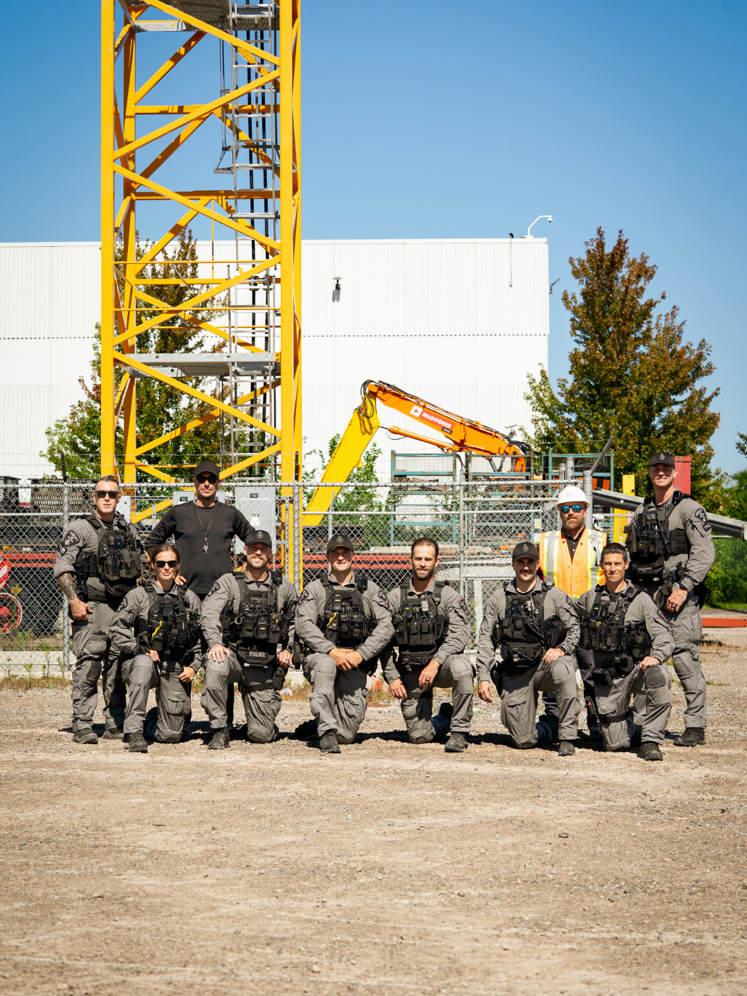 A group shot of the DRPS Tactical Support Unit