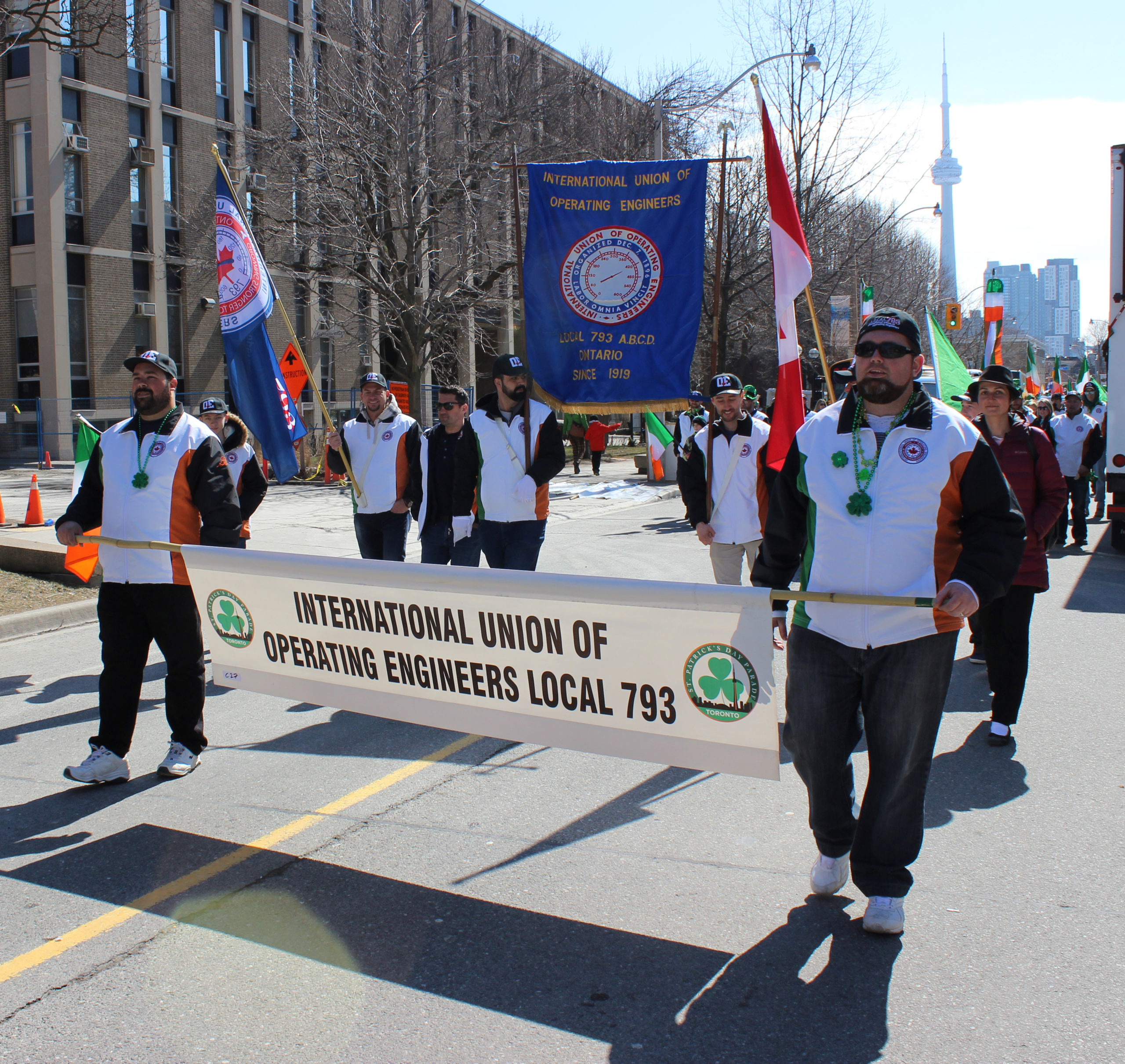 Local 793 on the parade route.