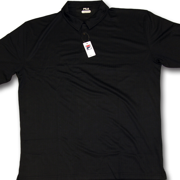 Taktil sans Ond rapport Golf Shirt (Fila – Black) – IUOE Local 793