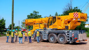 Ministry of Labour inspectors getting orientation about drill inspection