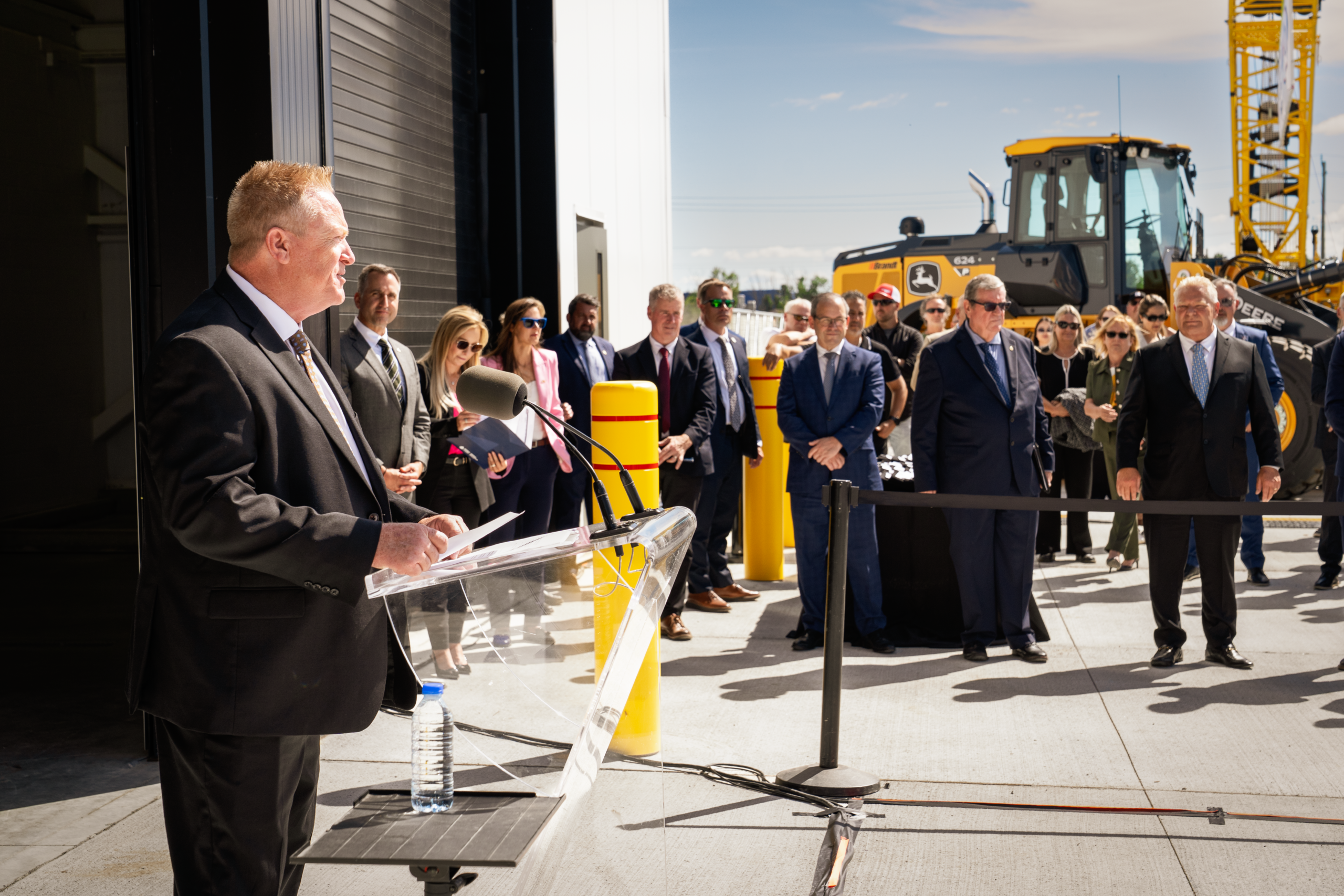 793 President Dave Turple giving a speech