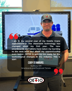 Ashleigh Emmell (Timmins, ON) Operating a 2025 Komatsu D39PXI Dozer (1)