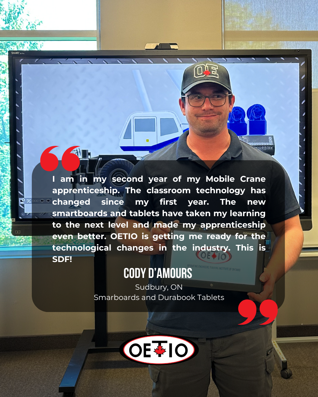 Ashleigh Emmell (Timmins, ON) Operating a 2025 Komatsu D39PXI Dozer (1)