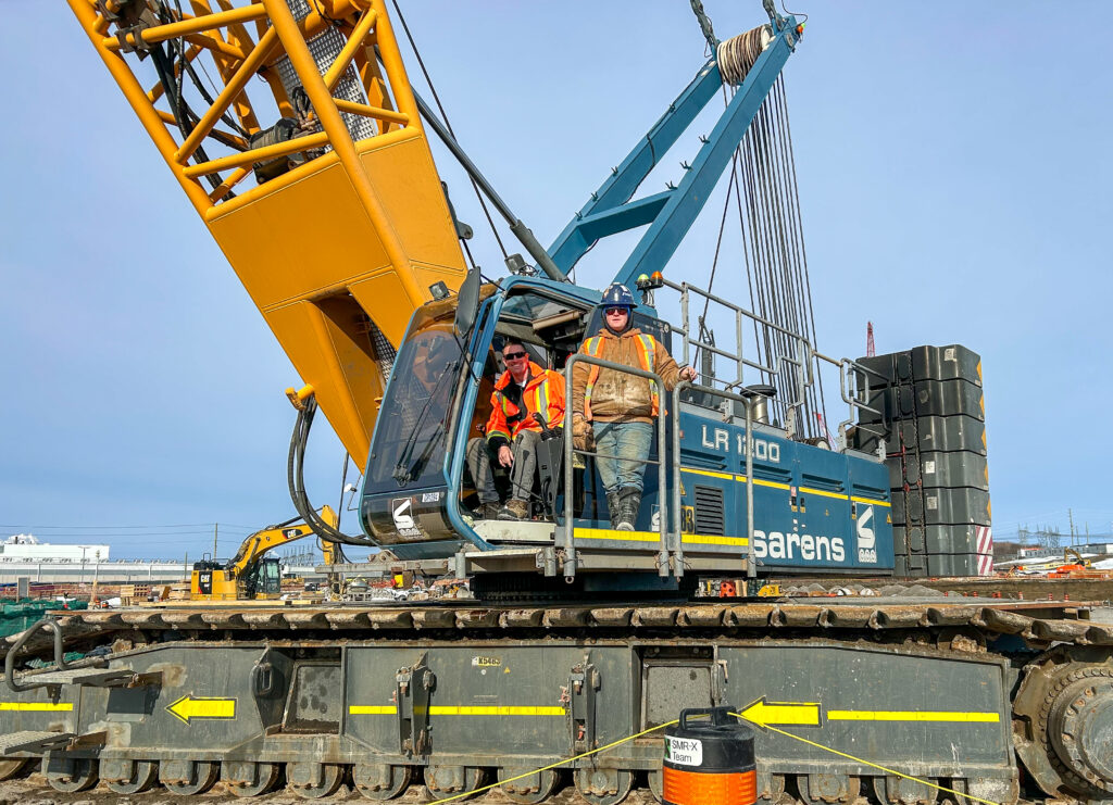 Local 793 Operator and Apprentice Working on Boring Tunnel - Social Media