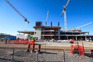 Due to open in 2028, the South Niagara Hospital will eventually reach 12 storeys.