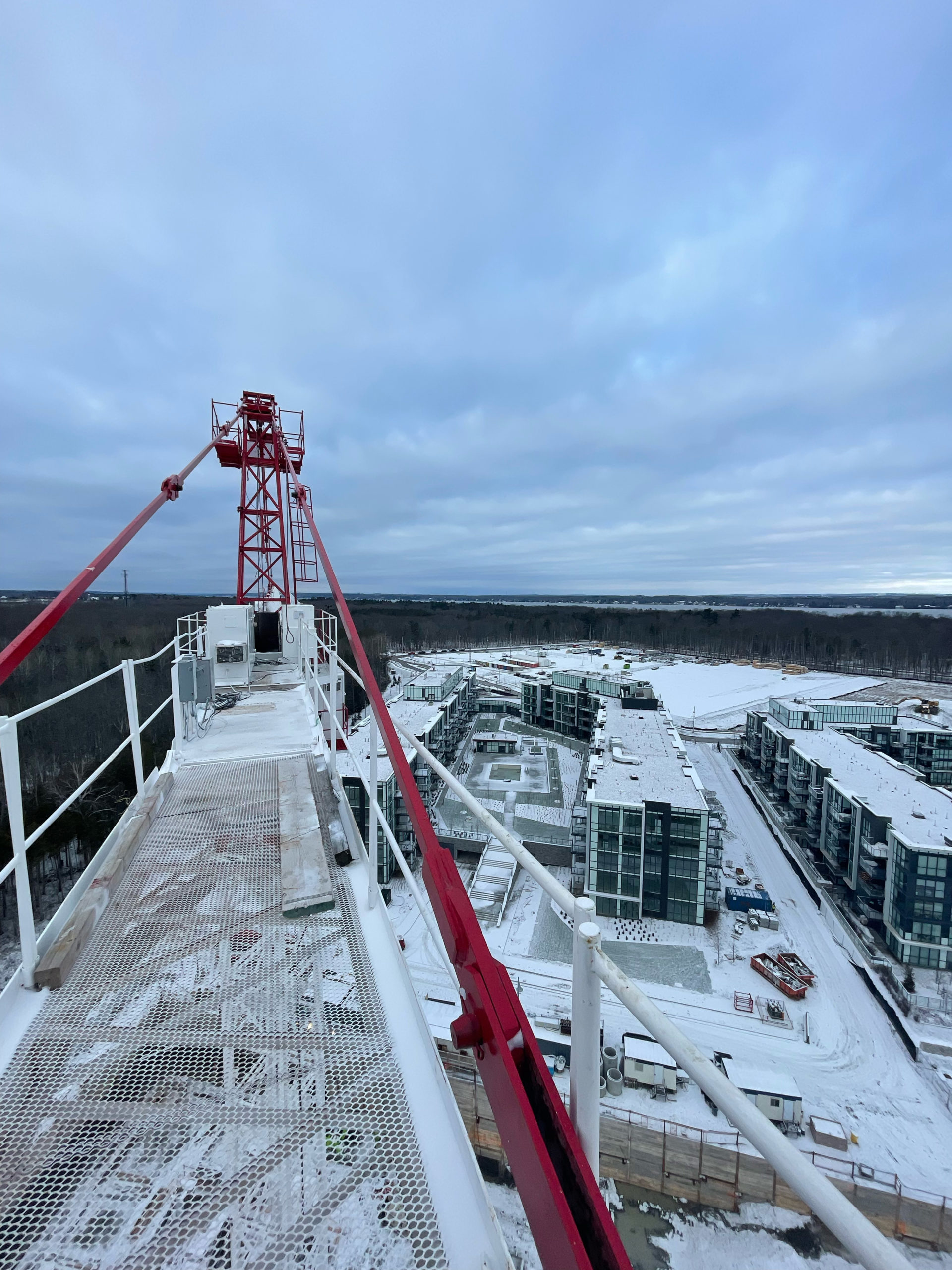Townline photo from the crane