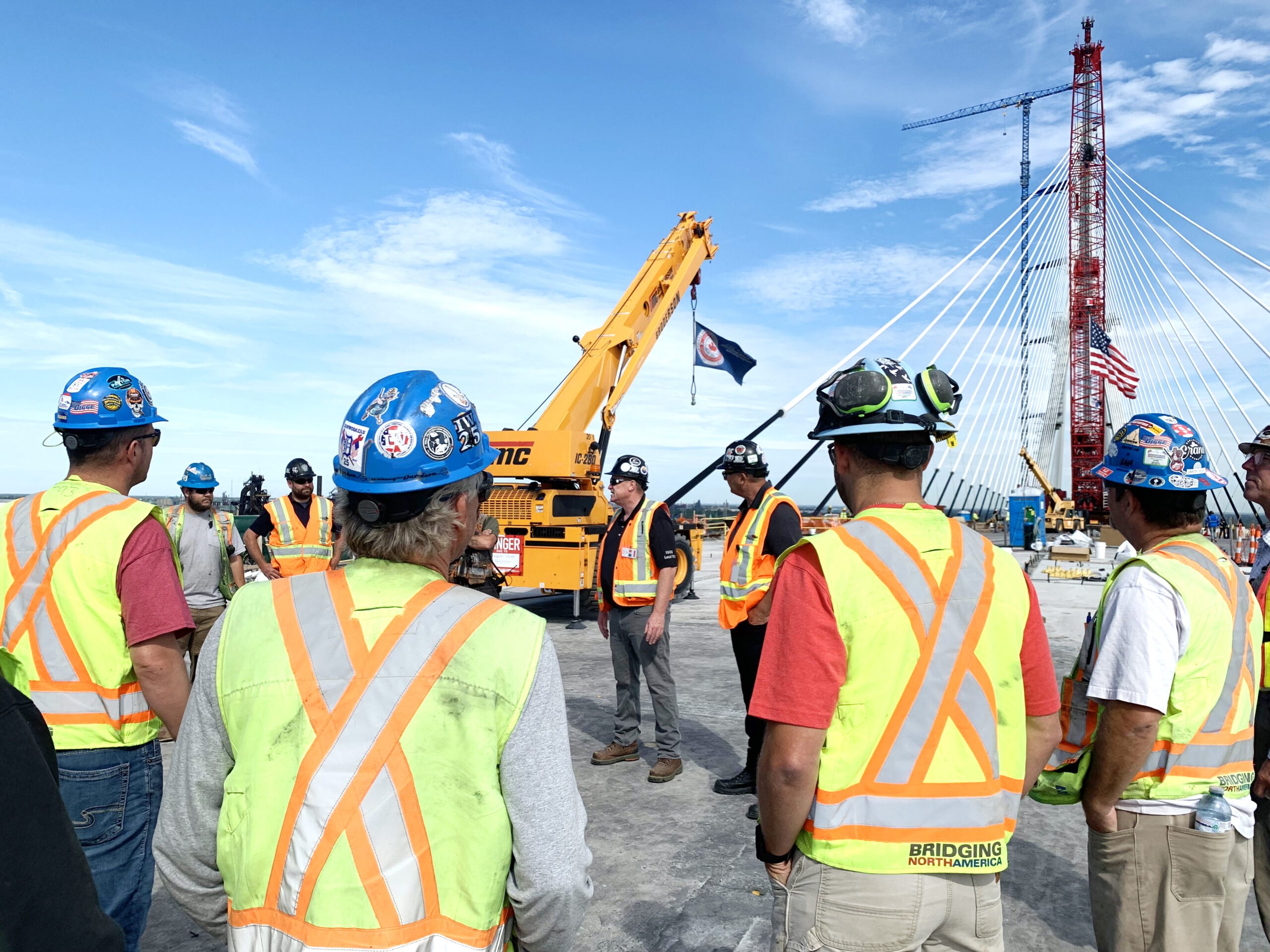 President Dave Turple speaking to Local 793 members.