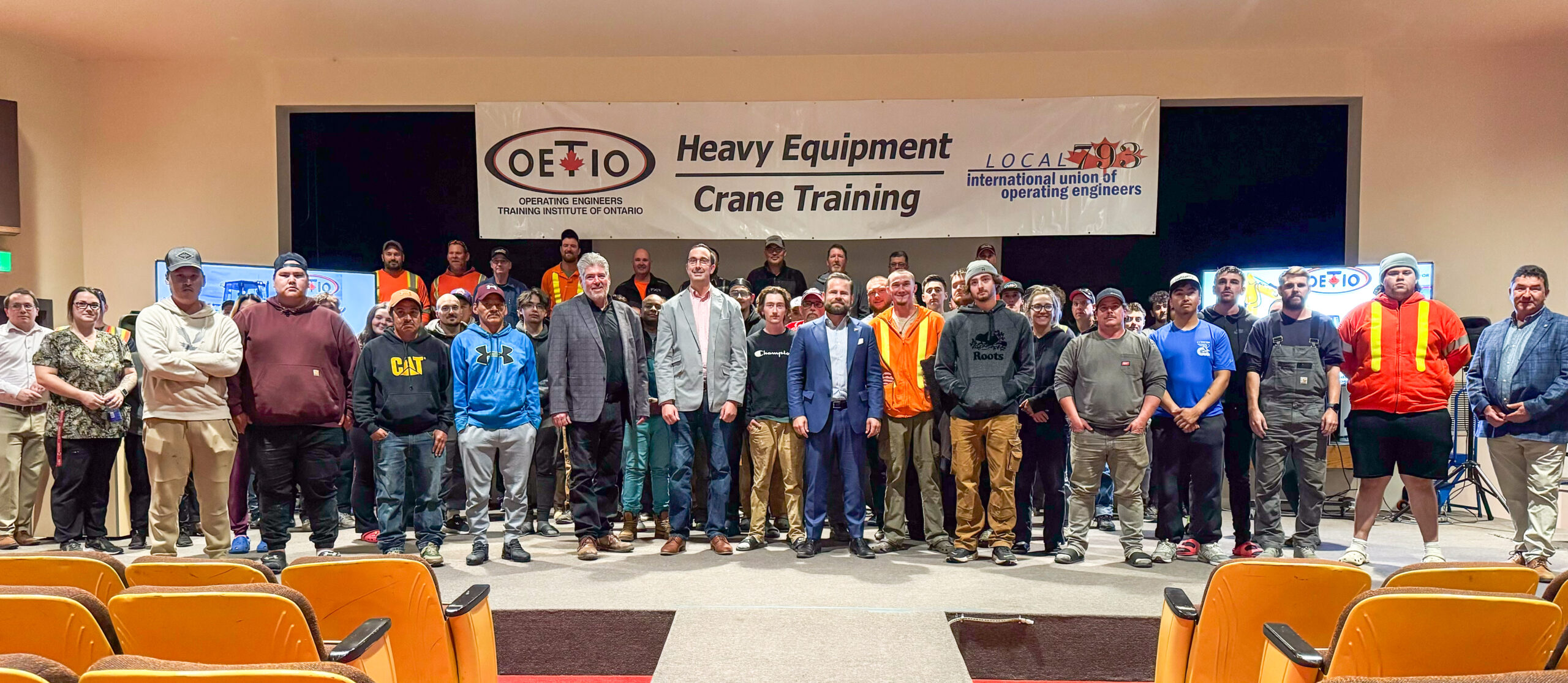 David Piccini and Nolan Quinn visits Morrisburg 1