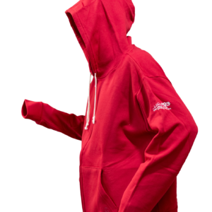 Red Full Zip Sweatshirt