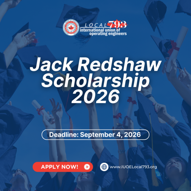 2026 Jack Redshaw Scholarship
