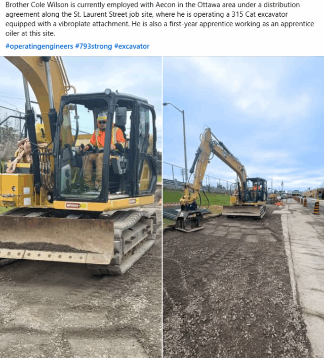 Member Working as First-Year Apprentice Oiler in Ottawa - Image 