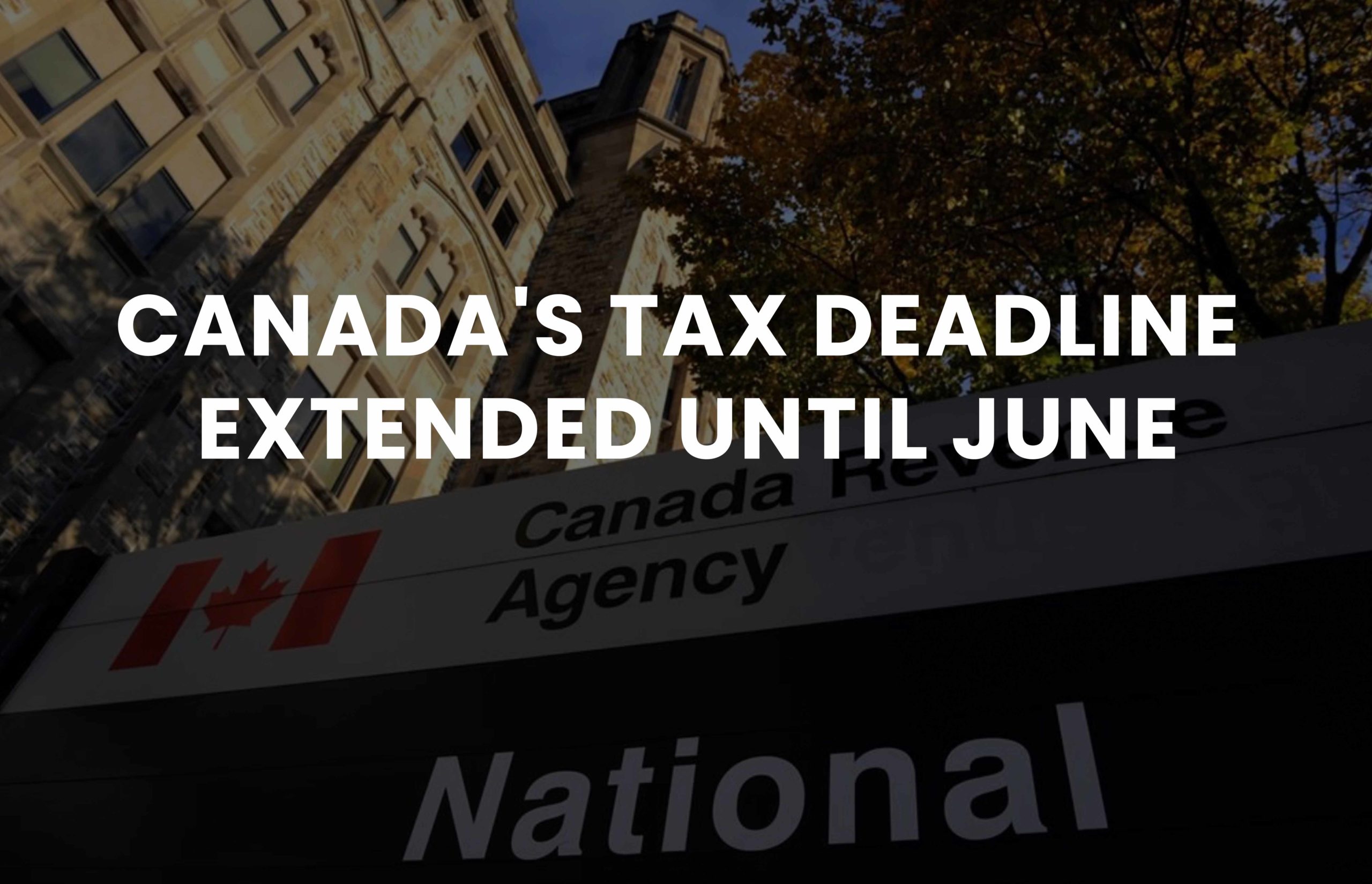 Canada Tax Delays